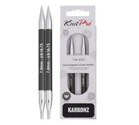 KnitPro Karbonz 7 mm Normal Interchangeable Circular Needles, Multi-Colour