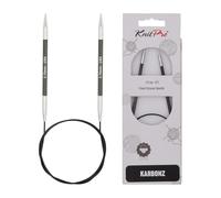 KnitPro - Karbonz (80 cm, 3,75 mm) Aghi a Maglia Circolare - 1 unità