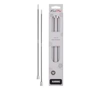 KnitPro - Karbonz, Ferro Dritto 35 cm 2 mm