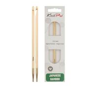 KnitPro - Knitpro Bamboo Afghan Tunisian (5,00 mm) ganci all'uncinetto - 1 unità