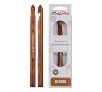 KnitPro Ginger Uncinetto, Legno, Assorted, 10 mm