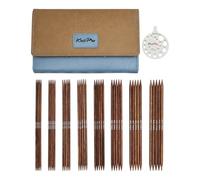 KnitPro - Knitpro Ginger Ginger a doppio punta (20 cm, 2,50-6 mm) set di aghi - 1 unità