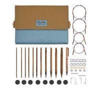 KnitPro Scaffale Ginger Legno Tunisino Uncinetto - Set 31286