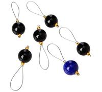 KnitPro Zooni Segnapunti, Black, Blue, One Size