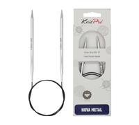 KnitPro - Knitpro Nova Metal (80 cm, 5.50) Aghi a Maglia Circolare - 1 unità