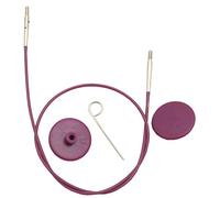 KnitPro Cavo per Maglieria, Purple, Corda per Ferri 150 cm