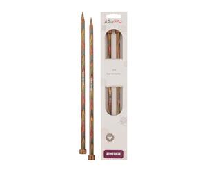 KnitPro KP20263 40 cm x 9 mm Symfonie Single Pointed Needles, Multi-Color