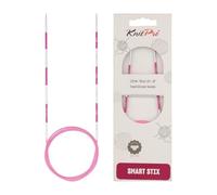 KnitPro KP42102 - Ferri da maglia, circolari, rosa, 100 cm x 2,25 mm