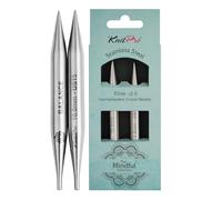 KnitPro - Lacci intercambiabili KnitPro Mindful (10 cm, 10,00 mm) - 1 set