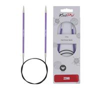 KnitPro Zing: Ferri da Maglia circolari fissi: 3,75 mm, Alluminio, Viola