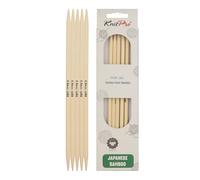 KnitPro Nadelspiel Ferri da Maglia, bambù, Naturale, 5,50 mm, 5 unità