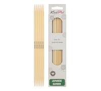 KnitPro Nadelspiel Ferro da Maglia, bambù, Naturale, 5 mm, 5 unità