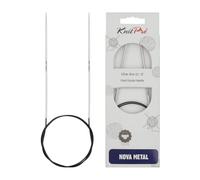 KnitPro - Nova (100 cm x 2,25 mm) Nego Circolare Fisso - 1 unità