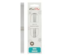 KnitPro Nova Cubics Ferri a Doppia Punta - Ferri da Maglia a Doppia Punta 12,5 cm x 2,25 mm, Confezione da 5