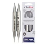 KnitPro - Nova Metal (12,00 mm) Punte a Maglia Intercambiabile - 1 unità