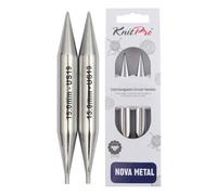 KnitPro - Nova Metal (15,00 mm) Punte a Maglia Intercambiabile - 1 unità