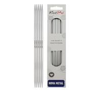 KnitPro - Nova Metal (20 cm x 4,50 mm) Aghi Calzini - 1 unità