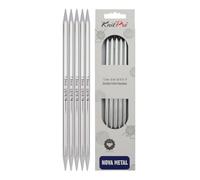 KnitPro - Nova Metal (20 cm x 7,00 mm) Aghi Calzini - 1 unità