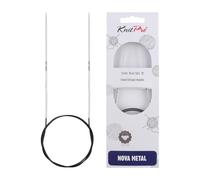 KnitPro Nova Metal - Ferri Circolari Fissi, 50 cm 2 mm