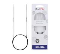 KnitPro Nova Metal - Ferri Circolari Fissi, 50 cm x 3 mm