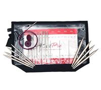 KnitPro Nova Metal Deluxe 10613-Set di Punte per Aghi, Metallo, Silver