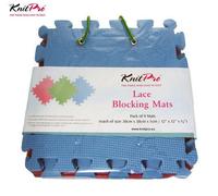 KnitPro Pizzo Blocchi Tappetini - a Maglia Bloccanti - T-Perni O Filo Set Gancio