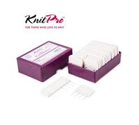 KnitPro Pizzo Blocchi Tappetini - a Maglia Bloccanti - T-Perni O Filo Set Gancio