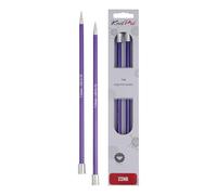 KnitPro Punta Singola Zing, in Alluminio, Multicolore, 25 cm x 7.00 mm