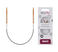 KnitPro Punte affusolate per maglieria circolare con tutti i tipi di filato, giallo, 25 cm x 3 mm