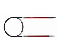 KnitPro Royale Ferri da Maglia circolari fissi, in Betulla e Ottone, Multicolore, 100 cm x 5 mm