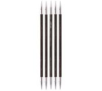 KnitPro Royale Ferri per Lavorare a Maglia a Doppia Punta, in Betulla, in Ottone, Multicolori, 20 cm x 5,50 mm, Set da 6