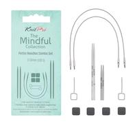 KnitPro Set combinato Mindful Petite 2" (5 cm) e 3" (7,5 cm) - 2,00 mm US 0