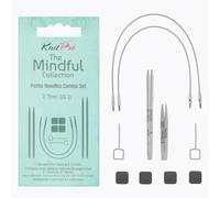 KnitPro Set combinato Mindful Petite da 2" (5 cm) e 3" (7,5 cm) - 2,75 mm US 2