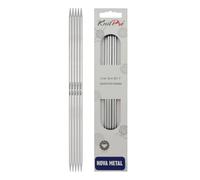 KnitPro - Nova Metal (20 cm x 3,50 mm) Aghi Calzini - 1 unità