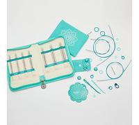 KNITPRO Set di punte in acciaio inox Believe, set di punte e accessori, art. 36302DE, edizione tedesca
