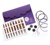 KnitPro Set Di Punte Per Ferri Circolari Intercambiabili Deluxe 3.50-8.00mm