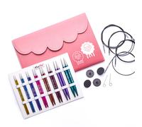 KnitPro Set Di Punte Per Ferri Circolari Intercambiabili Deluxe 3.50-8.00mm