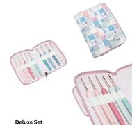 KnitPro Set Di Uncinetti Vybe Deluxe/Grande - Kit Hobby Cucito Per Maglia