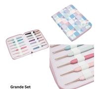 KnitPro Set Di Uncinetti Vybe Deluxe/Grande - Kit Hobby Cucito Per Maglia