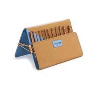 KnitPro Set di uncini per uncinetto tunisino (afgano) Ginger