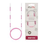 KnitPro Ferri da maglia circolari, rosa, 100 cm x 2,5 mm