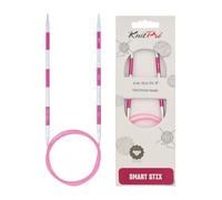 KnitPro Ferri da maglia circolari, rosa, 100 cm x 4 mm
