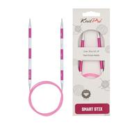 KnitPro Ferri da Maglia: circolari, Alluminio, Rosa, 5 mm