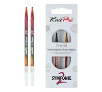 KnitPro Symfonie - 2 aghi speciali intercambiabili, 10 cm, 3,75 mm