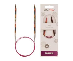 KnitPro Symfonie - 20312, Ferro da Calza Circolare, in Legno, 5,5/40cm
