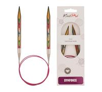 KnitPro Symfonie - Ferri da Maglia circolari e fissi in Legno, 60 cm 8 mm