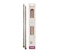 KnitPro Symfonie - Ferri diritti in legno, lunghi, 25 cm 6.0 mm