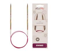 KnitPro Symfonie - Ferro Circolare con Punte in Legno, 3,75 mm, 100 cm