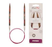 KnitPro Symfonie - Ferro Circolare con Punte in Legno 6.50