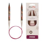 KnitPro Symfonie - Ferro Rotondo con Punte in Legno Lana Grossa, 10,0 mm, 100 cm